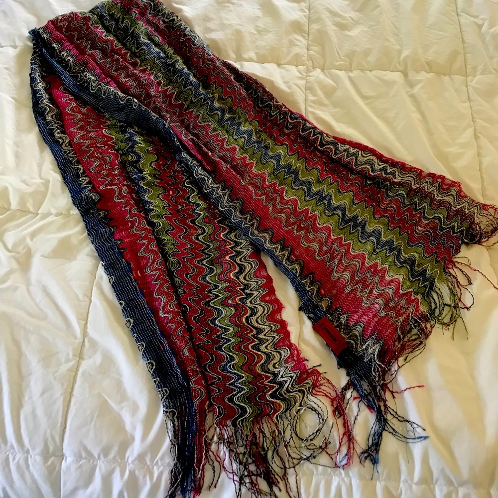 Missoni multi-colored scarf